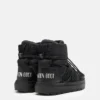 Adidas X Moon Boot Black Ace Mid-Top Sneakers Adidas X Moon Boot Black Ace Mid-Top Sneakers