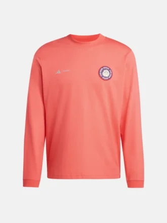 Adidas X Moon Boot röd långärmad T-shirt