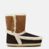 Evx Brown Patch Boots Evx Brown Patch Boots