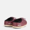 Evx burgundy nylonmules