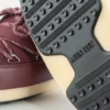 Evx burgundy nylonmules