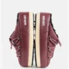Evx burgundy nylonmules