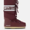 Icon burgundy nylonstövlar