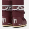 Icon burgundy nylonstövlar