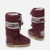 Icon burgundy nylonstövlar