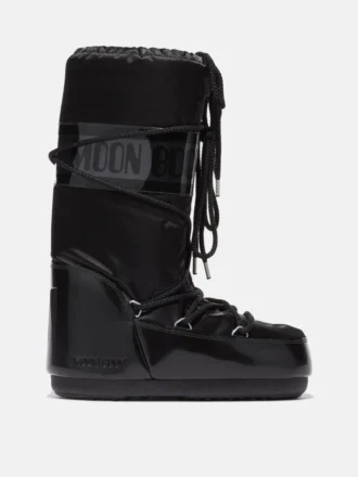 Icon Glance svarta satinboots