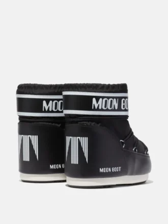 Icon Low Black Nylon Boots