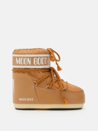 Icon Low bruna nylonstövlar