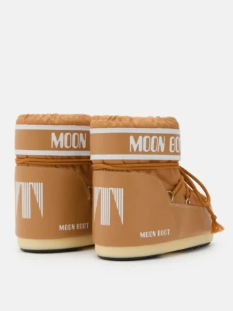 Icon Low bruna nylonstövlar