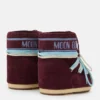 Icon Low burgundy suede boots