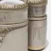 Icon Low Glance Platinum Satin Boots