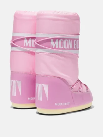 Icon rosa nylonstövlar