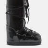 Icon svarta glitterboots