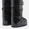 Icon svarta glitterboots