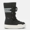 Junior Park Black Tube Lace Boots Junior Park Black Tube Lace Boots
