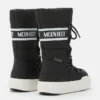 Junior Park Black Tube Lace Boots Junior Park Black Tube Lace Boots
