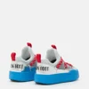 Junior Park Low Lace Silver Space Race Sneakers Junior Park Low Lace Silver Space Race Sneakers