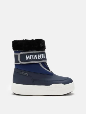 Junior Park Strap Blue Boots
