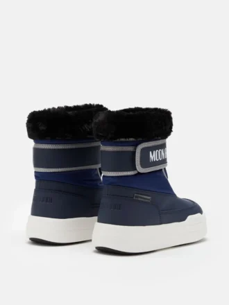 Junior Park Strap Blue Boots