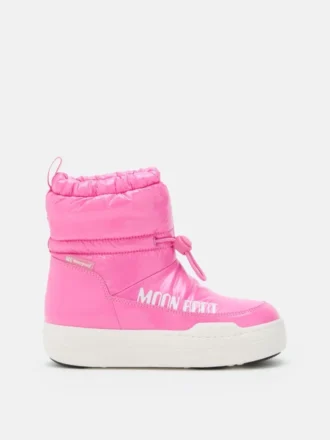 Junior Park Tube Pink Glitter Mid Boots Junior Park Tube Pink Glitter Mid Boots