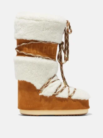 Lab69 Icon Cream Shearling Boots