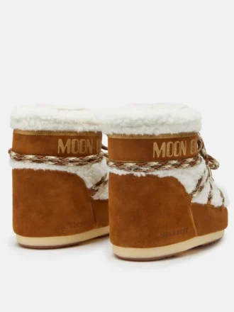 Lab69 Icon Low Brown Shearling Boots