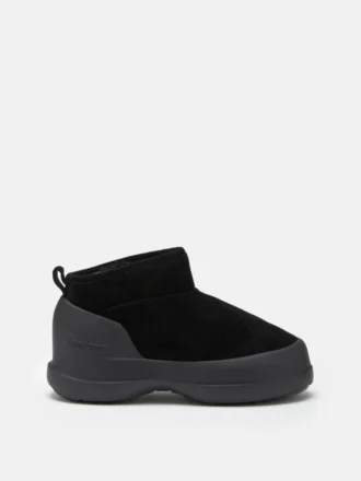 Mezzaluna svarta ankelboots i mocka Mezzaluna svarta ankelboots i mocka