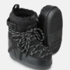 Moon Boot X Moncler Grenoble Icon Low svarta ankelboots