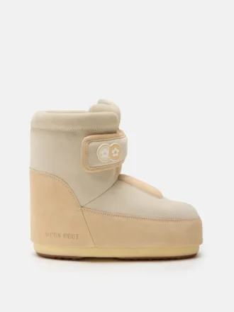 Moon Boot X Vandythepink® Icon Strap beige mockastövlar