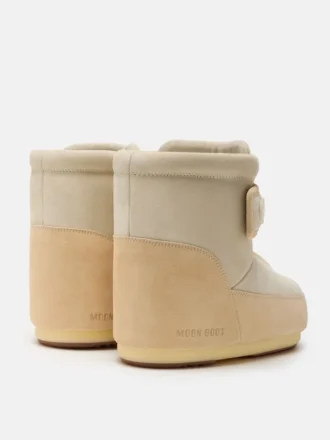 Moon Boot X Vandythepink® Icon Strap beige mockastövlar