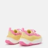 Moon247 Xlace gula och rosa Sneakers