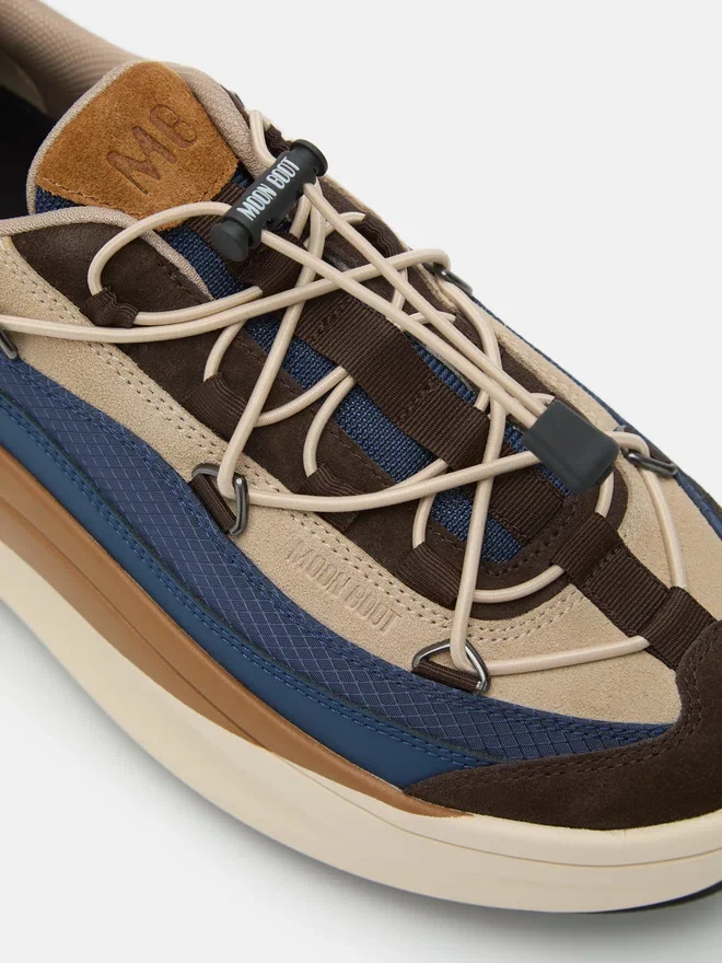 Moon247 Xlace Navy & Brown Sneakers Moon247 Xlace Navy & Brown Sneakers