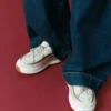 Moon247 Xlace off White & Taupe Sneakers