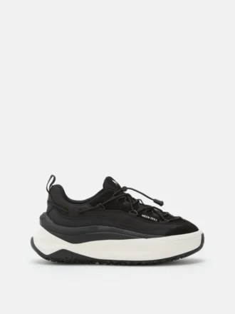 Moon247 Xlace svarta och vita Sneakers