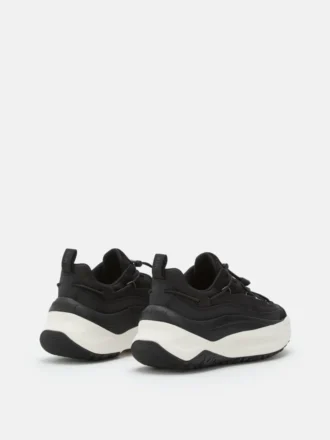 Moon247 Xlace svarta och vita Sneakers