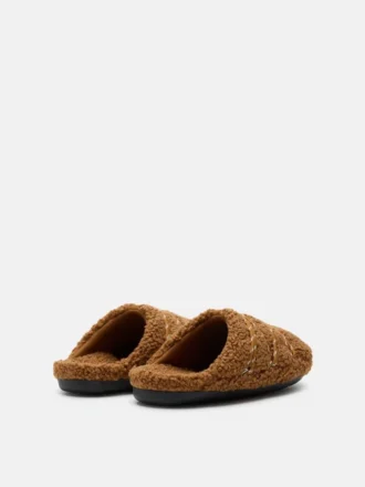 Teddy Slipper Brown